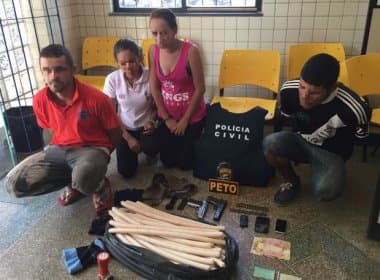 Santo Estevão: Polícia prende dois casais com 70 bananas de dinamite em motel