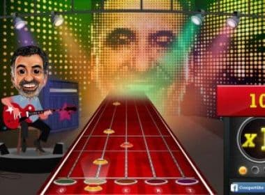 Site de Pelegrino lança jogo nos moldes de ‘Guitar Hero’