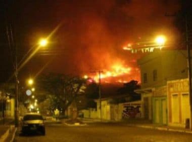 Piatã: Incêndio atinge Serra de Santana há quatro dias