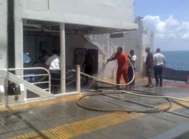 Ferry boat: Polícia investiga se incêndio no Anna Nery foi criminoso