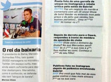 ‘O Rei da Baixaria’: presidente do Bahia é destaque em revista nacional