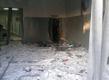 Marcionílio Souza: Bandidos explodem bancos da cidade