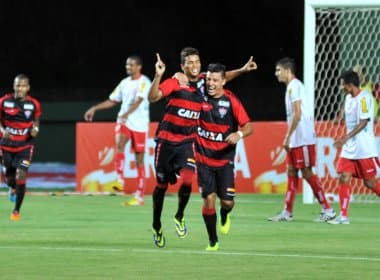 Vitória joga bem e goleia o Sergipe em Pituaçu