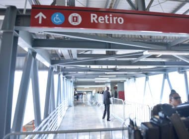 Ainda em conclusão, estação do metrô em Retiro passa por vistoria 