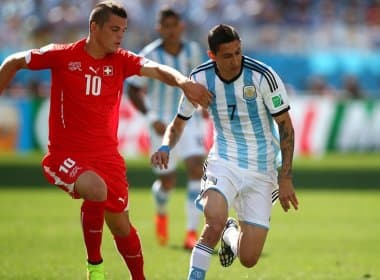 Com gol na prorrogação, Argentina vence Suíça e avança para as quartas de final