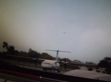 Vigilante diz que voo inaugural do aeroporto de Feira de Santana foi acompanhado por ovnis