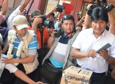 Evo Morales critica lentidão do TSE na apuração dos votos nas eleições bolivianas