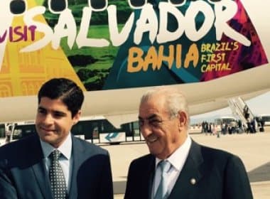 Avião com marca de Salvador percorrerá toda a Europa para promover a cidade