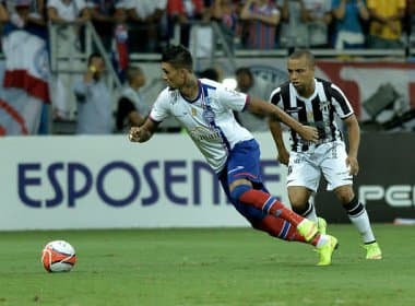 Pelo Nordestão, Bahia e Ceará seguem empatando sem gols na Fonte Nova