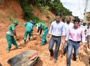 Chuvas: ACM Neto reitera pedido de recursos ao governo federal para obras emergenciais