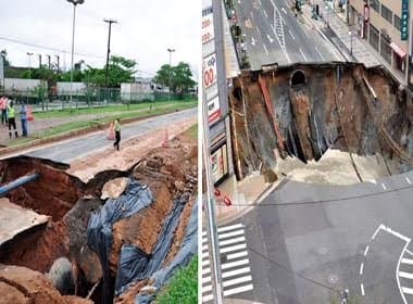 Bahia levou 111 dias para consertar cratera &#039;igual&#039; à que Japão corrigiu em 1 semana