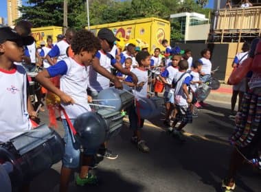 Projeto social do Nordeste de Amaralina leva mais de 50 jovens para tocar no Fuzuê