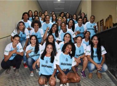 Com seleção municipal, Vitória da Conquista quer fomentar o futebol feminino na região