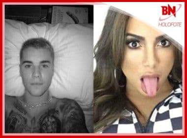Confusão sobre suposto convite de Anitta a Justin Bieber é destaque na coluna Holofote