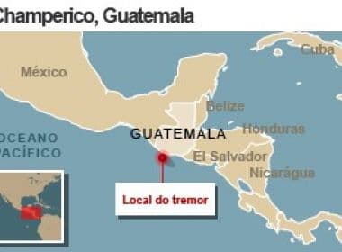 Terremoto de 6,9 graus atinge região próxima à fronteira entre Guatemala e México 