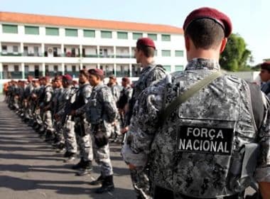 Força Nacional pode reduzir efetivo se não houver suplementação de R$ 120 milhões
