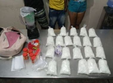 Operação apreende três mil pinos de cocaína em Pernambués e frustra tentativa de suborno