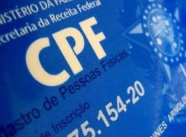 CPF poderá ser adotado como identificação nacional do cidadão