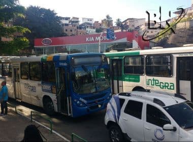 Com concentração para protestos, retenção do trânsito alcança Dique do Tororó