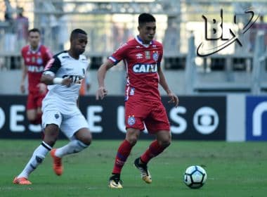 Em jogo de quatro gols, Bahia e Atlético-MG empatam na Arena Fonte Nova
