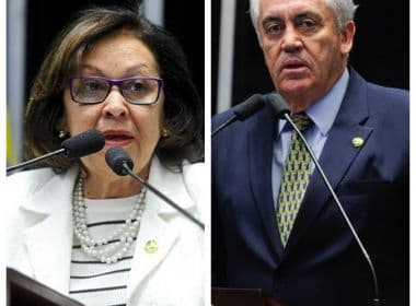 Senadores baianos divergem sobre intervenção no Rio: Lídice vota contra e Otto a favor