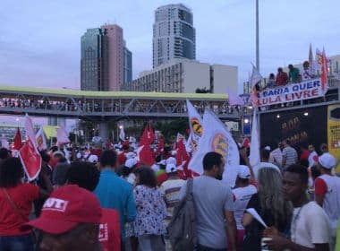 CUT confirma manifestações a favor de Lula para sexta, sábado e domingo em Salvador
