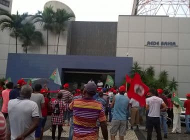 CUT-BA invade Rede Bahia no bairro da Federação