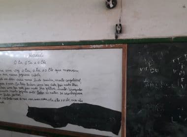 Candeias: Sindicato dos Servidores denuncia escola municipal degradada
