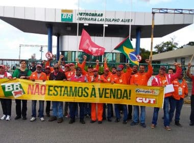 Petroleiros anunciam greve de 72 horas a partir da próxima quarta-feira