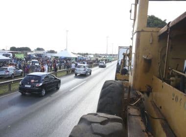 PRF registra 586 pontos bloqueados em estradas por conta de greve dos caminhoneiros