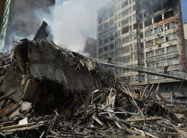 Duas pessoas continuam desaparecidas um mês após desabamento de prédio em São Paulo
