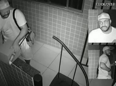 Vídeo mostra ação de dois homens que roubaram restaurante na orla de Patamares