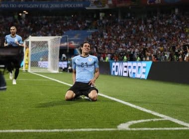 Cavani brilha, Uruguai bate Portugal e vai encarar a França nas quartas de final