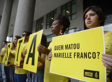 Caso Marielle: após quase quatro meses, Anistia Internacional cobra solução 