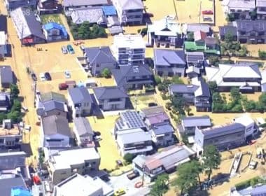 Fortes chuvas já deixam ao menos 199 mortos no Japão; trabalhos de busca continuam