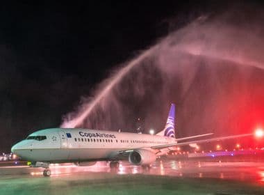 Copa Airlines inaugura voo direto entre Salvador e a Cidade do Panamá