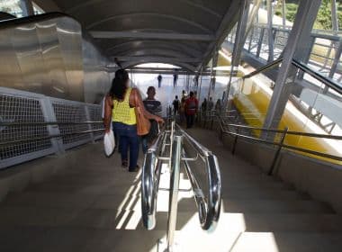 Nova passarela da Estação Pituaçu é entregue à população nesta quinta-feira