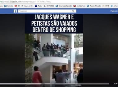 Fake News: MBL divulga falsa presença de Wagner em ato pró-Lula no Shopping Barra