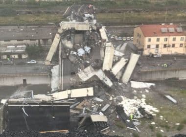Ponte desaba na Itália e deixa pelo menos 11 mortos