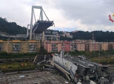 Cresce número de mortes provocadas por queda de ponte em Gênova