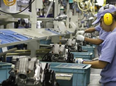 Produção industrial baiana em julho apresenta crescimento em relação a mês e ano anterior