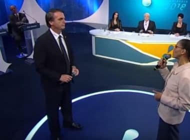 Pesquisa BTG: Em 2º turno, Bolsonaro vence Marina e empata tecnicamente com Haddad