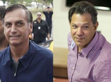 Pesquisa BTG Pactual: Bolsonaro lidera com 59% dos votos válidos; Haddad tem 41%