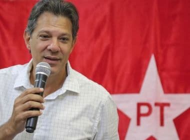 Aliados sugerem que Haddad crie instituto para fazer oposição a governo Bolsonaro