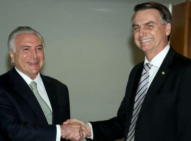 Temer proíbe críticas ao futuro governo de Jair Bolsonaro