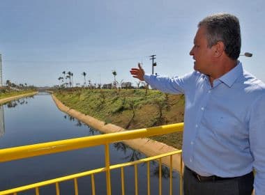 Rui visita obras de macrodrenagem do Rio Jaguaribe que devem custar R$ 273 milhões