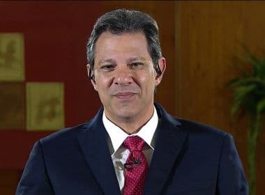 Haddad admite que Brasil pode crescer com governo liberal de Bolsonaro