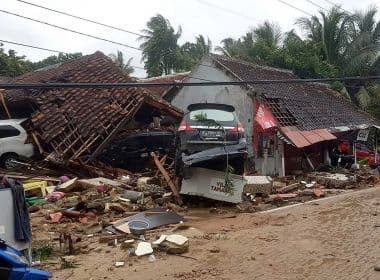 Tsunami deixa 168 mortos e 745 feridos na Indonésia; números devem aumentar