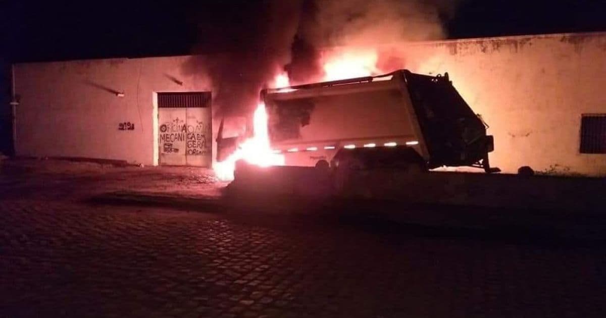 Caminhão e ônibus são incendiados e Ceará tem 20º dia de ataques