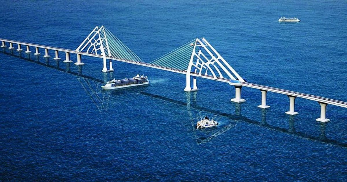 Empresas chinesas já estão sediadas na Bahia para lançamento da ponte Salvador-Itaparica